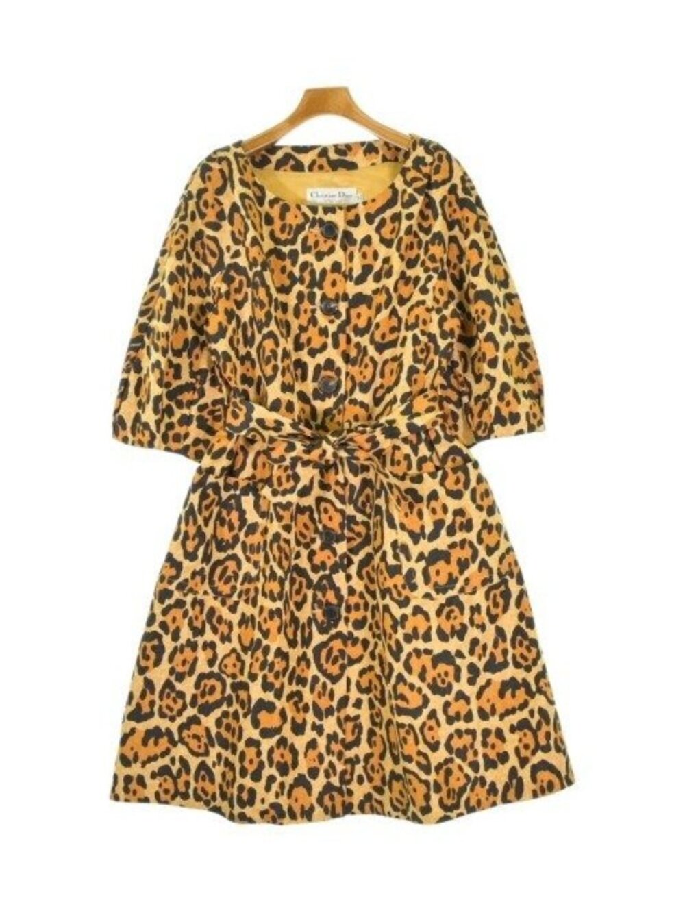 Dior Coat Orange